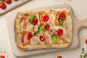 пицца римская с форелью
